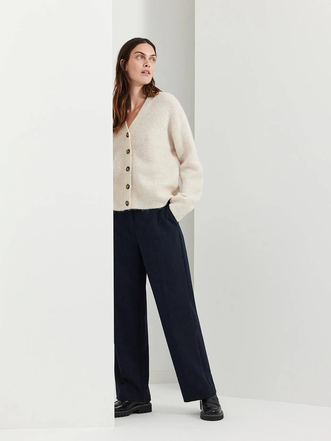 SELECTED FEMME | Cardigan SLFMALINE | beige